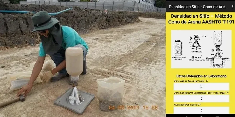 Control de Compactación con Cono de Arena en Burgos: Normativa y Ejecución